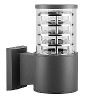 Светильник садово-парковый Feron "Техно Акцент прозрачный" DH0801 220В Е27 60Вт Серый IP54 картинка 